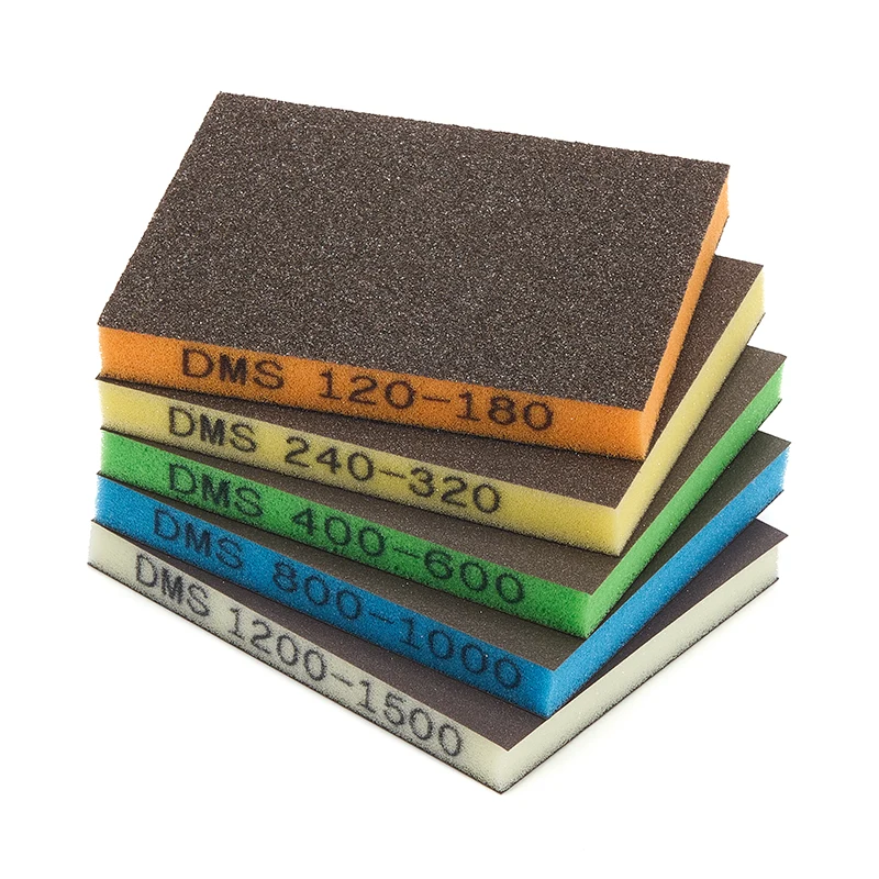 Colorful Double Sided Sanding Sponge